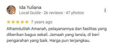 testimoni jamaah travel umroh memuaskan